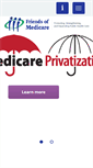 Mobile Screenshot of friendsofmedicare.org